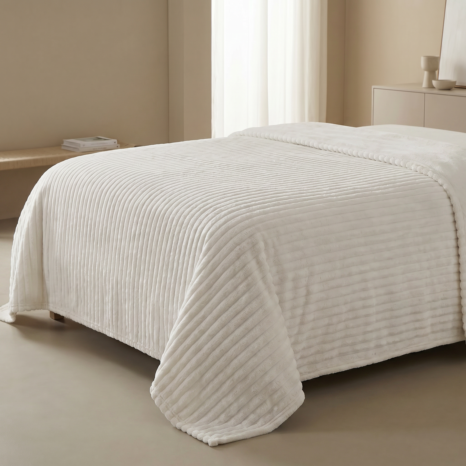 Frazada Flannel Jacquard Cashmere Touch - Imagen 6